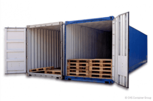 container type: pallet wide container