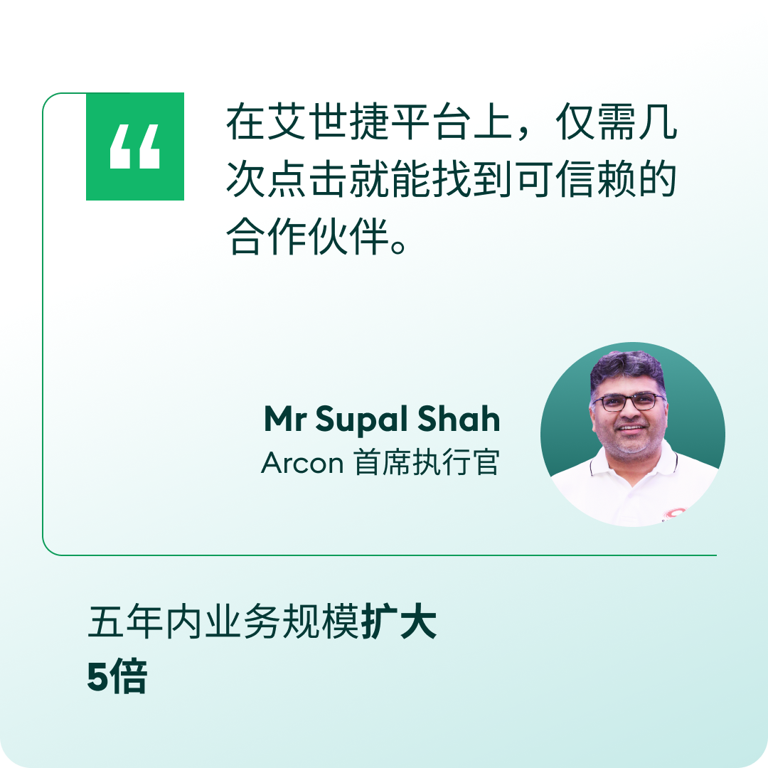 Arcon对艾世捷平台的评价