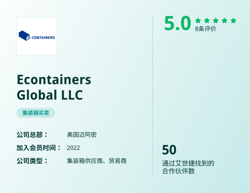 关于Econtainers